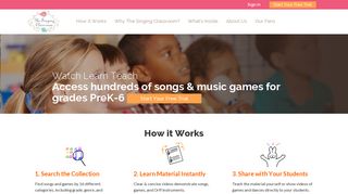 The Singing Classroom: Singing Games-Elementary Music Curriculum