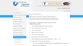 Become Smart Shop Distributor - OnlineAgents.in