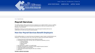 The Staffing Alliance :: Payroll Services