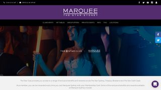 The Star Club - Marquee Sydney