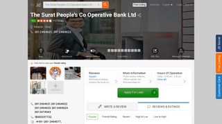 The Surat People's Co Operative Bank Ltd, Nanpura - Cooperative ...