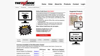 TheTaxBook - Tax Education CPE Courses