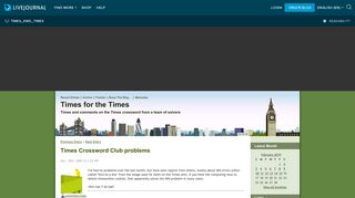 Times Crossword Club problems: times_xwd_times