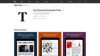 The Times and The Sunday Times on the App Store - iTunes - Apple
