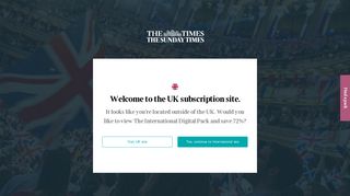 Subscriptions | Subscribe to The Times & The Sunday Times
