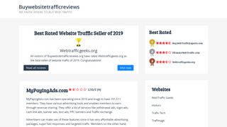 My Paying Ads - Buy Website Traffic