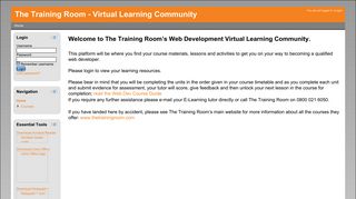 The Training Room - Virtual Learning Community