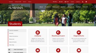 Students | The University of Alabama