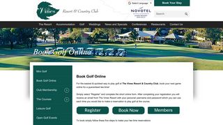 Golf Courses in Perth | Book Online - The Vines Resort