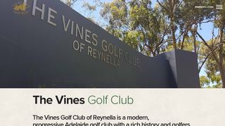 The Club - The Vines Golf Club of Reynella