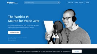 Voices.com: #1 Voice Over Marketplace for Voice Actors