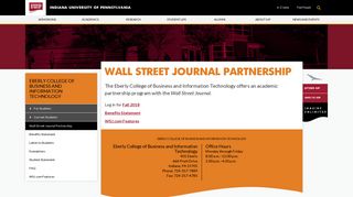 Wall Street Journal Partnership - Current Students - For Students ...
