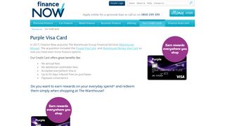 Our Credit Cards - Finance Now