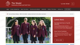 The Weald Community School - Home