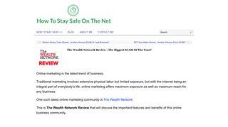 The Wealth Network Review : The Biggest SCAM Of The Year? - Stay ...