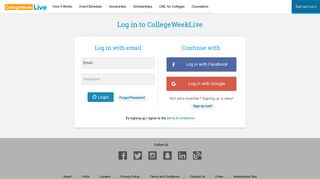 Login - CollegeWeekLive