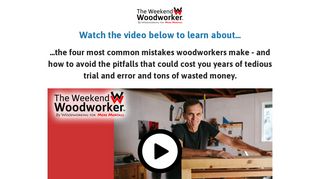 The Weekend Woodworker | The Four Simple Steps to Build Anything ...