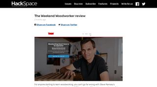 The Weekend Woodworker review — HackSpace magazine