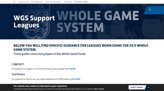 WGS Support Leagues - Cheshire FA
