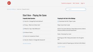 Start Here - Playing the Game – Whole Life Challenge