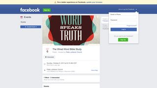 The Wired Word Bible Study - Facebook