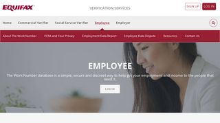 Equifax Verification Services | Employee Login ... - The Work Number