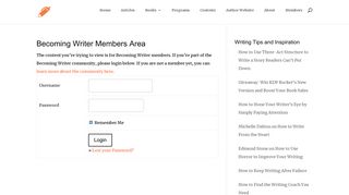 Becoming Writer Members Area - The Write Practice