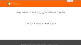 The Writers' Academy | Get Online Guidance to Become a Better Writer