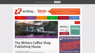 The Writers Coffee Shop Publishing House | Writing.ie