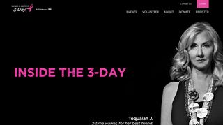 About the 3-Day - The Susan G. Komen 3-Day