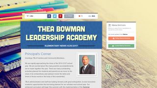 Thea Bowman Leadership Academy - Smore