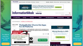 TheAppBuilder Churns Out Apps For All Platforms - InformationWeek