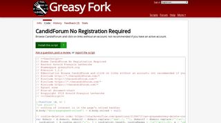 CandidForum No Registration Required - Source code - Greasy Fork