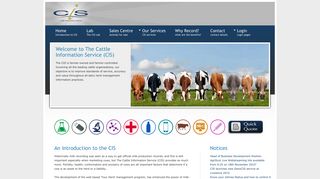 The Cattle Information Service - Holstein UK