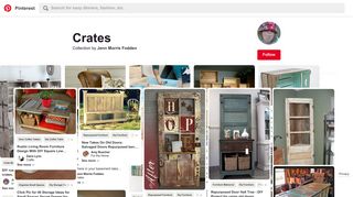 29 best crates images on Pinterest | Home ideas, Old doors and ...