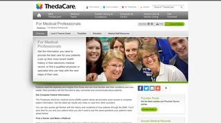 Medical Professional Information | ThedaCare | Appleton, Waupaca ...