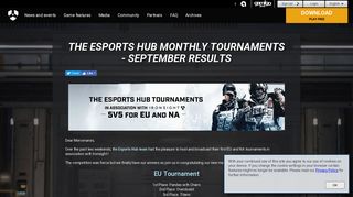 The Esports Hub Monthly Tournaments - September Results - Ironsight
