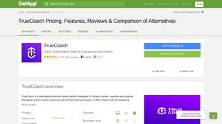 TrueCoach Pricing, Features, Reviews & Comparison of Alternatives ...