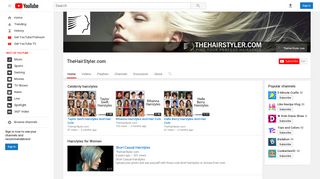 TheHairStyler.com - YouTube