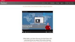 Deming Cycle - ITIL v3 Foundation: Cram to Pass the ITIL Exam in 7 ...