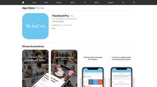 The Knot Pro on the App Store - iTunes - Apple
