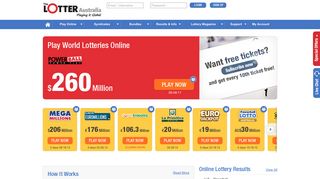 Play Lotto Online from Australia | World Lotto | theLotter.com.au