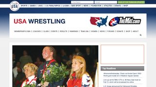 USA Wrestling - Features, Events, Results | Team USA