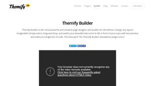 Drag & Drop Page Builder For WordPress - Themify