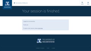 Study at Melbourne - Secure THEMIS login - University of Melbourne