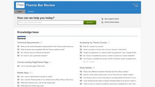 Themis Bar Review: Support