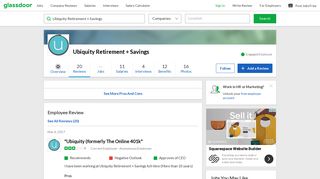 Ubiquity Retirement + Savings - Ubiquity (formerly The Online 401k ...
