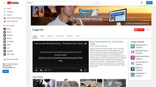 Doggy Dan - YouTube