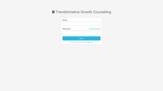 Transformative Growth Counseling - Client Portal