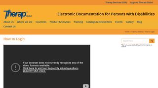 How to Login - Online Documentation Software for ... - Therap Global